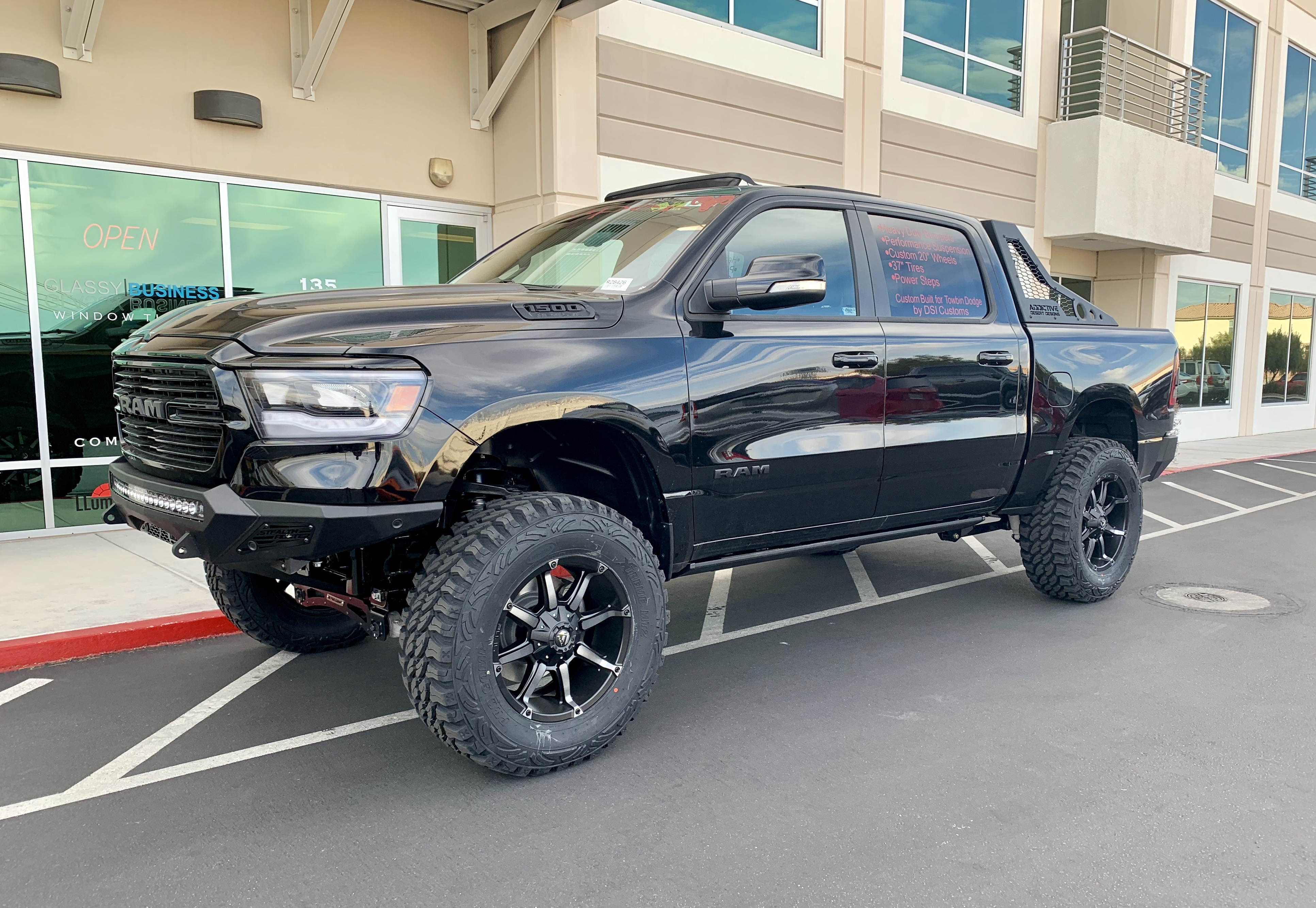 Dodge RAM lifted by DSI